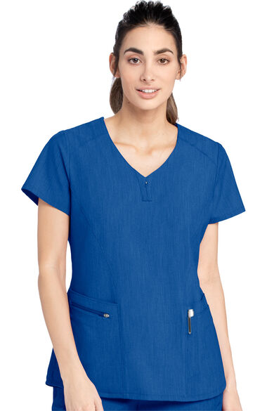 Clearance Women's London Solid Scrub Top, , large