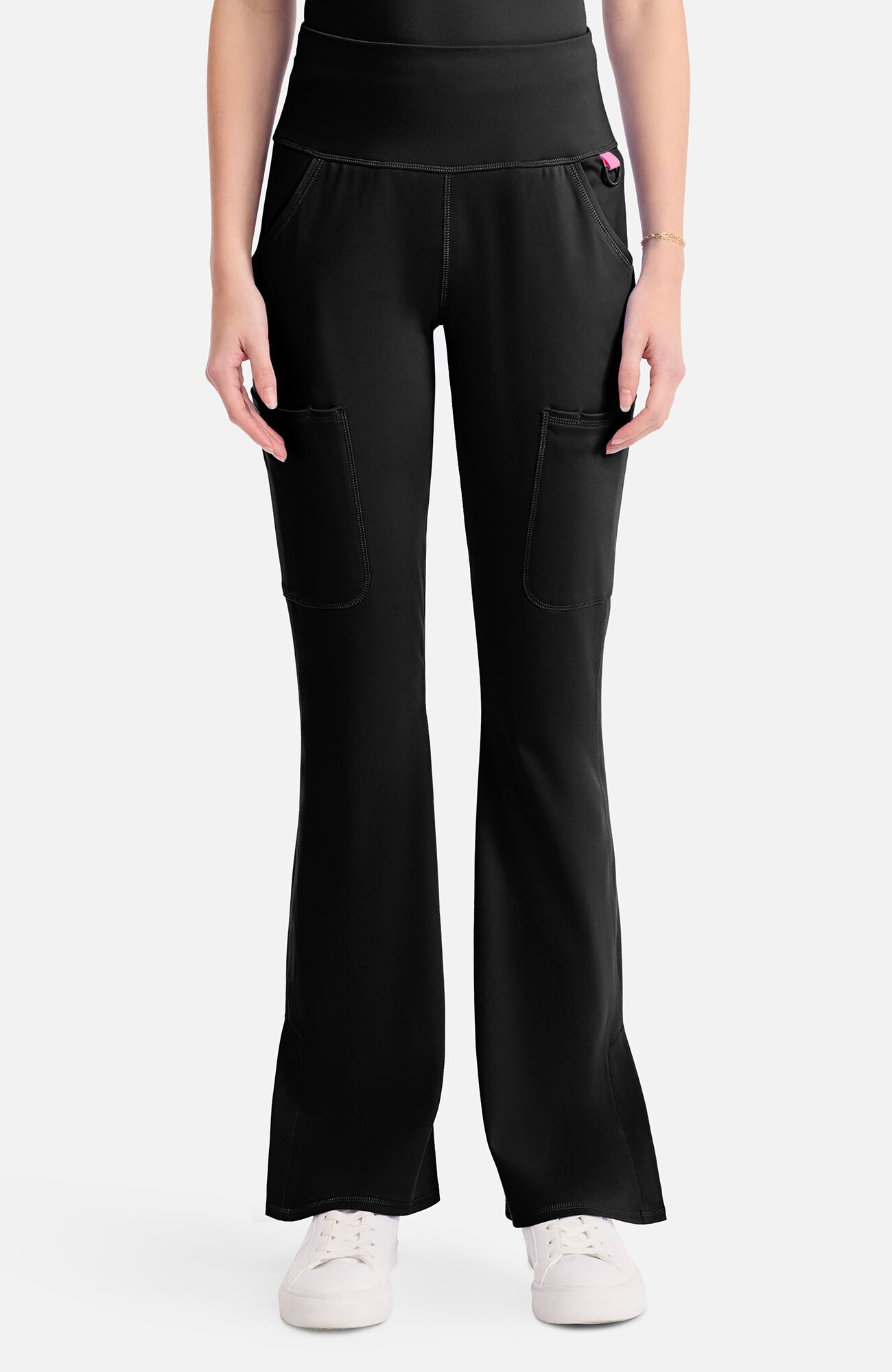 Women's Knit Flare Leg Yoga Scrub Pant