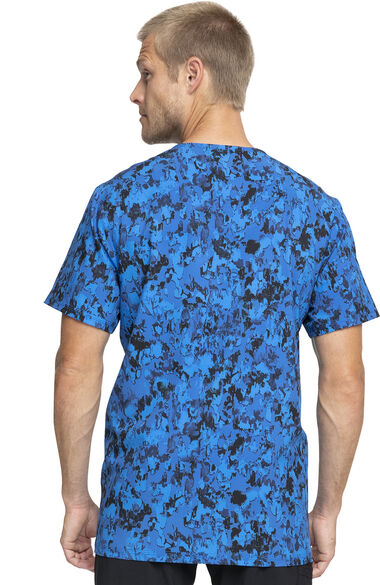 Clearance Men's Paint That Grand Print Scrub Top, , large