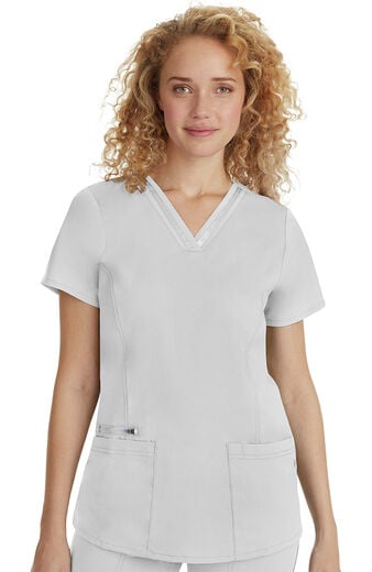 Women's Jasmine V-Neck Stretch Scrub Top Women's Jasmine V-Neck Stretch Scrub Top