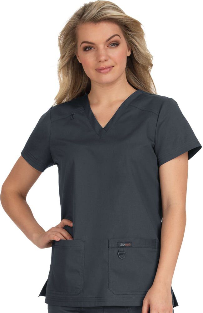 Clearance Women s Alessa Solid Scrub Top