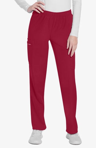 Women's Pull-On Slim Leg Cargo Scrub Pant Women's Pull-On Slim Leg Cargo Scrub Pant