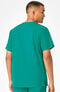 Men's V-Neck Shirttail Scrub Top, , large