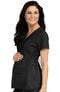 Clearance Women's Maternity 4 Way Stretch V-Neck Solid Scrub Top, , large