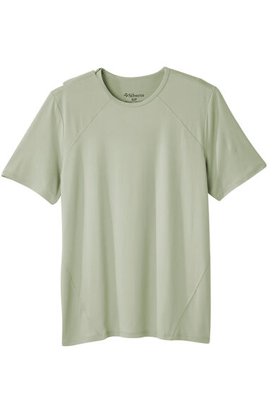 Men's Open Back Active Basic T-Shirt, , large