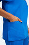 Clearance Women's 3 Pocket Scrub Top & Elastic Waist Scrub Pant Set, , large