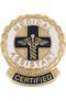 Emblem Pin Certified Medical Assistant, , large