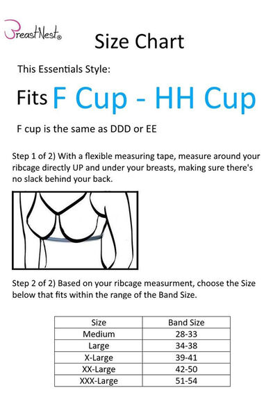 Clearance Women's BreastNest Wire Free Sleep & Lounge Bra (DDD-HH), , large