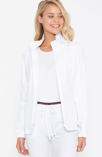 Women's Hoodie Warm Up Solid Scrub Jacket Women's Hoodie Warm Up Solid Scrub Jacket