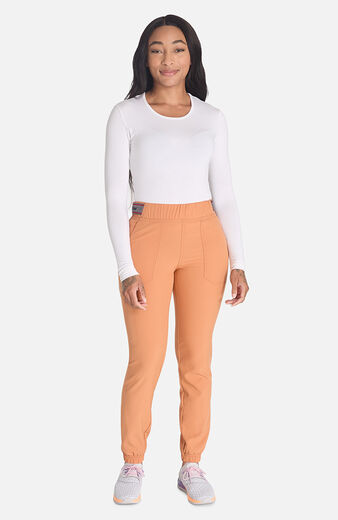 Women's Logo Waistband 5-Pocket Jogger Scrub Pant Women's Logo Waistband 5-Pocket Jogger Scrub Pant