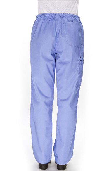 Women's V-Neck Top and Cargo Pant Scrub Set, , large