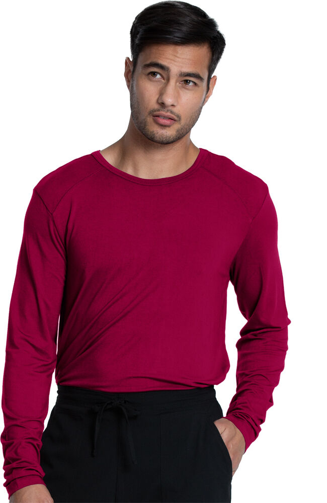 Men's long sleeve undershirts for scrubs clearance