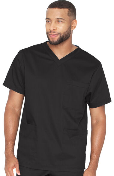 Clearance Unisex Omni Solid Scrub Top, , large