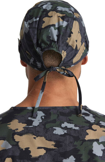 Men's Brush Away Camo Print Scrub Hat
