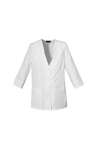 Clearance Women's 3/4 Sleeve Solid Scrub Jacket
