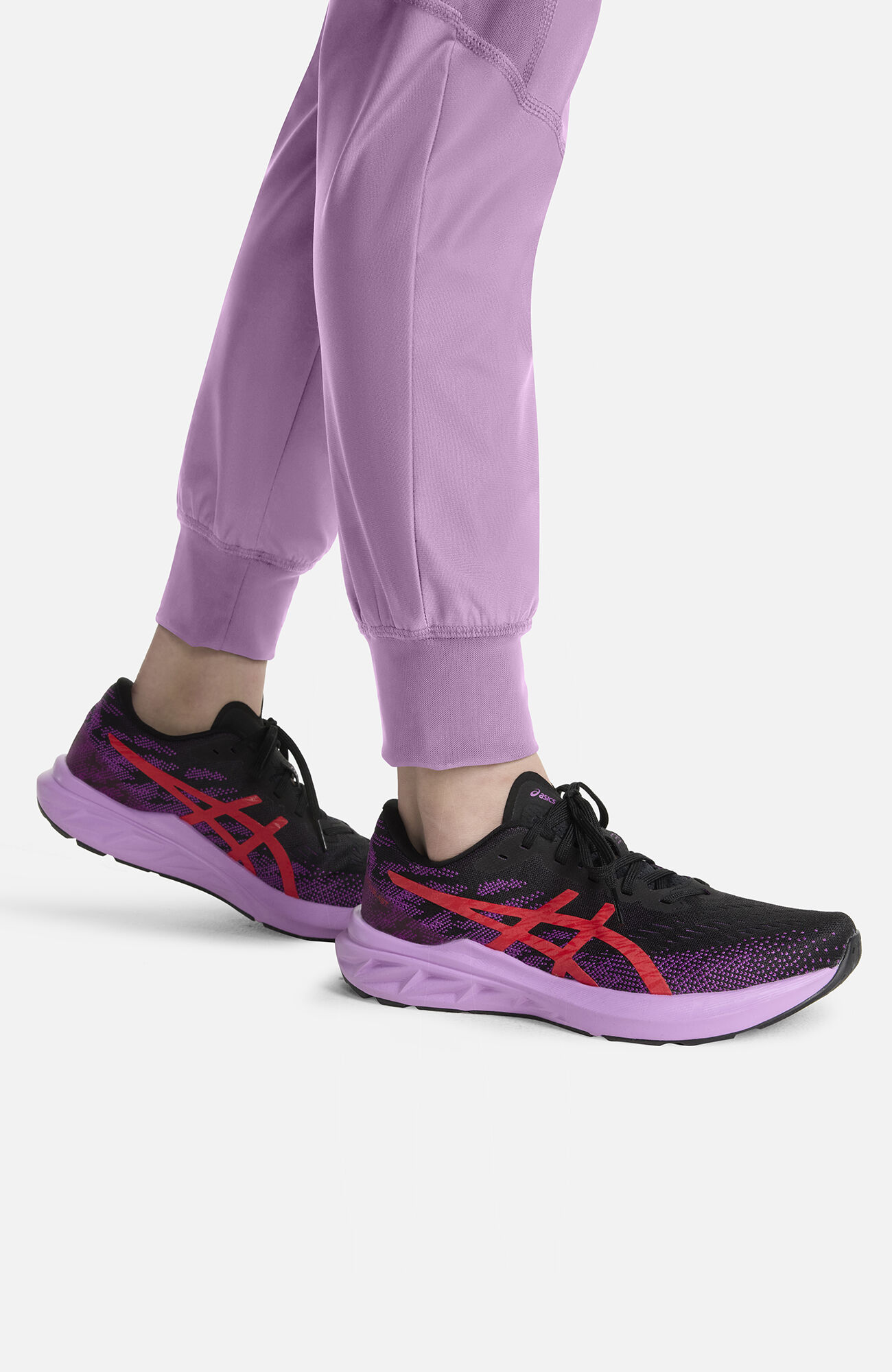 Women's Knit Cargo Jogger Scrub Pant, LWL Livewire Lilac | purple, large