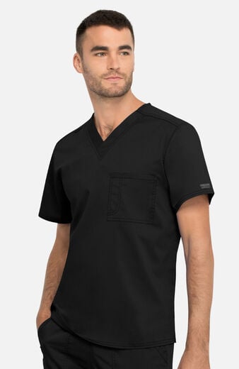 Unisex Tuck-In V-Neck Scrub Top  Unisex Tuck-In V-Neck Scrub Top