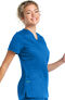 Clearance Women's Modern V-Neck Tunic Solid Scrub Top, , large