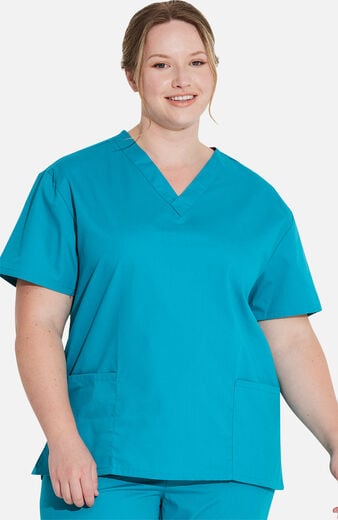Women's Core 3-Pocket V-Neck Scrub Top Women's Core 3-Pocket V-Neck Scrub Top