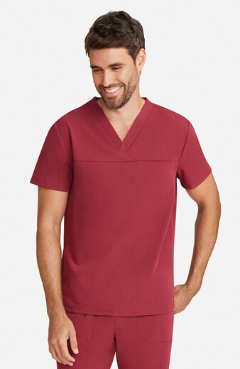 Men's Vapor 3-Pocket V-Neck Seamed Scrub Top Men's Vapor 3-Pocket V-Neck Seamed Scrub Top