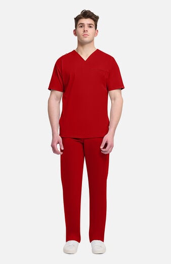 Men's 3-Pocket Relaxed V-Neck Scrub Top Men's 3-Pocket Relaxed V-Neck Scrub Top
