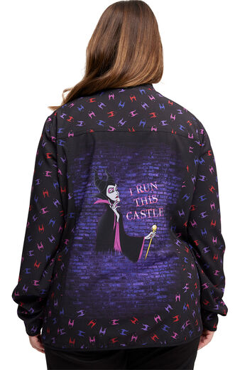 Women's Packable I Run This Castle Print Jacket