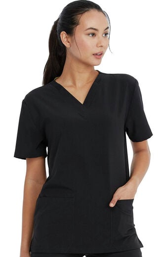 Unisex 2-Pocket V-Neck Scrub Top  Unisex 2-Pocket V-Neck Scrub Top
