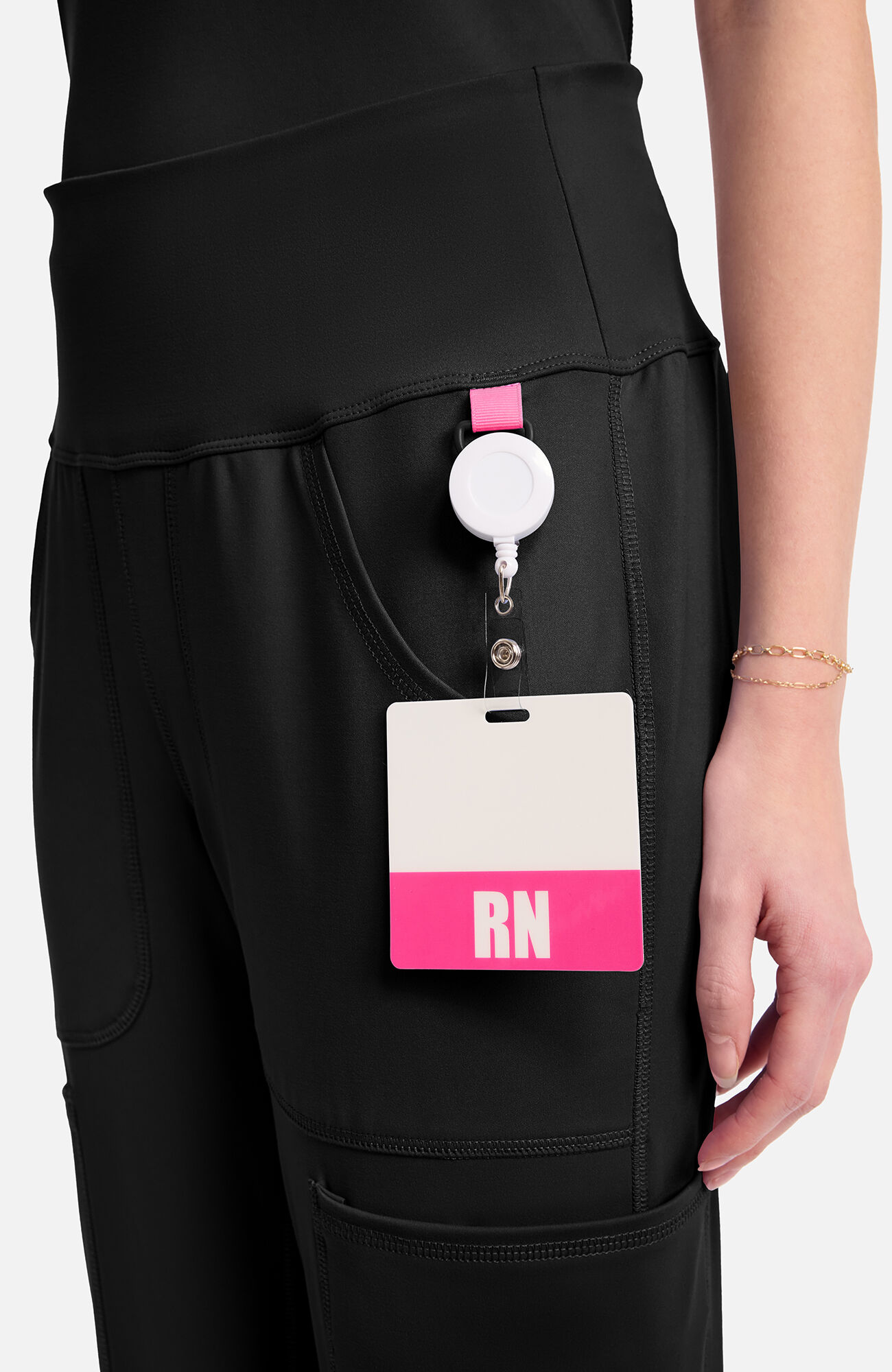 Women's Knit 5-Pocket Jogger Scrub Pant, , large