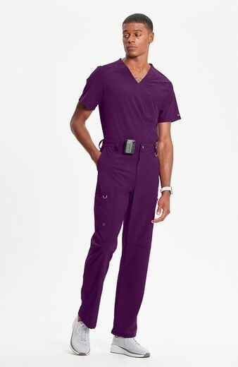 Men's Zip Fly 6-Pocket Cargo Scrub Pant Men's Zip Fly 6-Pocket Cargo Scrub Pant