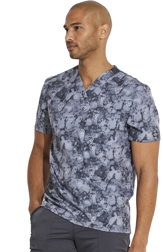 Mens printed cheap scrub tops
