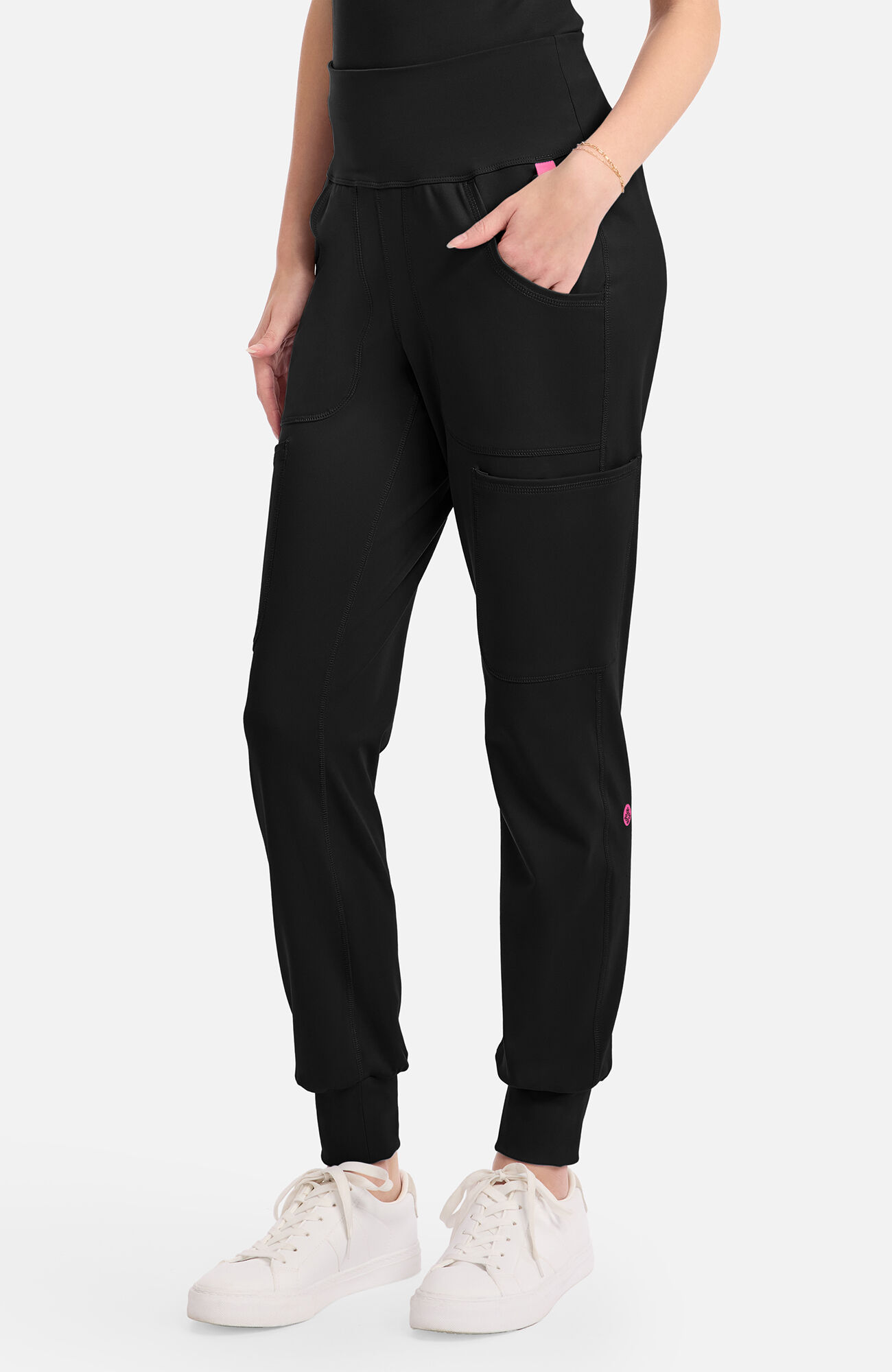 Women's Knit 5-Pocket Jogger Scrub Pant, , large