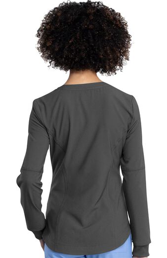 Clearance Women's Warm Up Solid Scrub Jacket