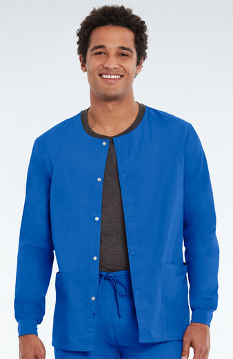 Unisex Warm-Up Jacket with Tablet Pocket, Unisex Warm-Up Jacket with Tablet Pocket