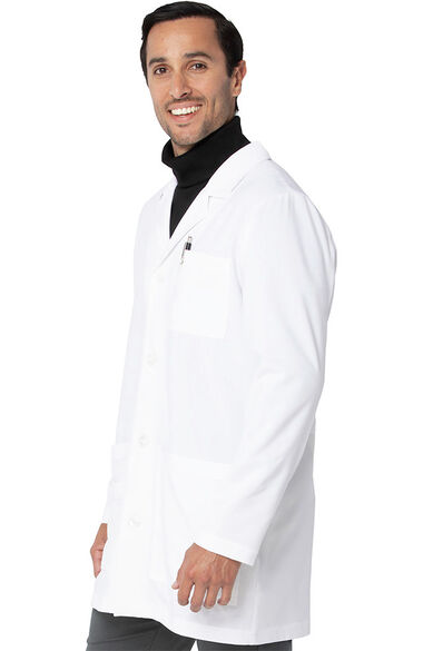 Clearance Men's Full Length 5 Pocket 33 1/4" Lab Coat, , large
