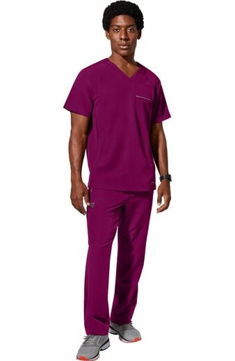 Men's Scrub Set: Steven V-Neck Top & Noah Cargo Pant Men's Scrub Set: Steven V-Neck Top & Noah Cargo Pant