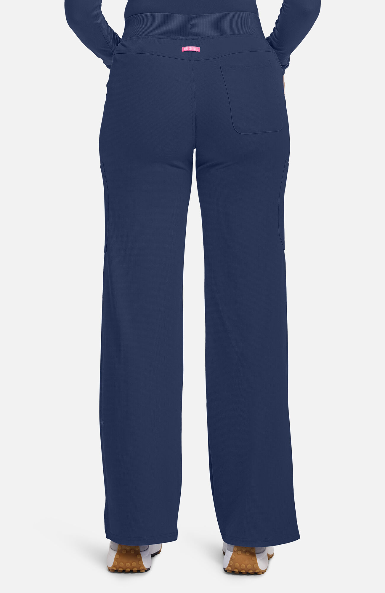 Women's Wide Leg Pull On Scrub Pant, NAV Navy | navy, large