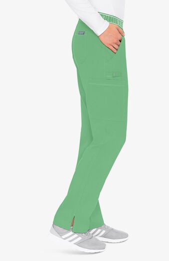 Women's Ally Logo Elastic Waistband Cargo Scrub Pant Women's Ally Logo Elastic Waistband Cargo Scrub Pant