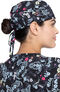 Clearance Women's Flutter Blooms Print Scrub Hat, , large