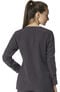 Clearance Women's Button Front Solid Scrub Jacket, , large