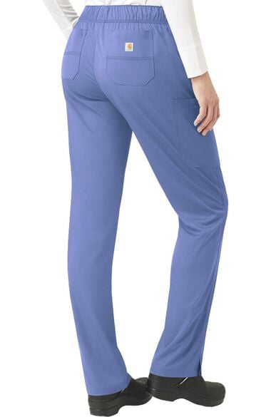 Clearance Women's Comfort Wasit Utility Cargo Scrub Pant, , large