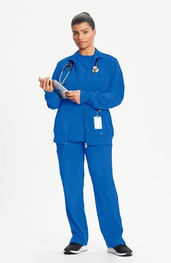 Women's Zip Front Warm Up Scrub Jacket Women's Zip Front Warm Up Scrub Jacket