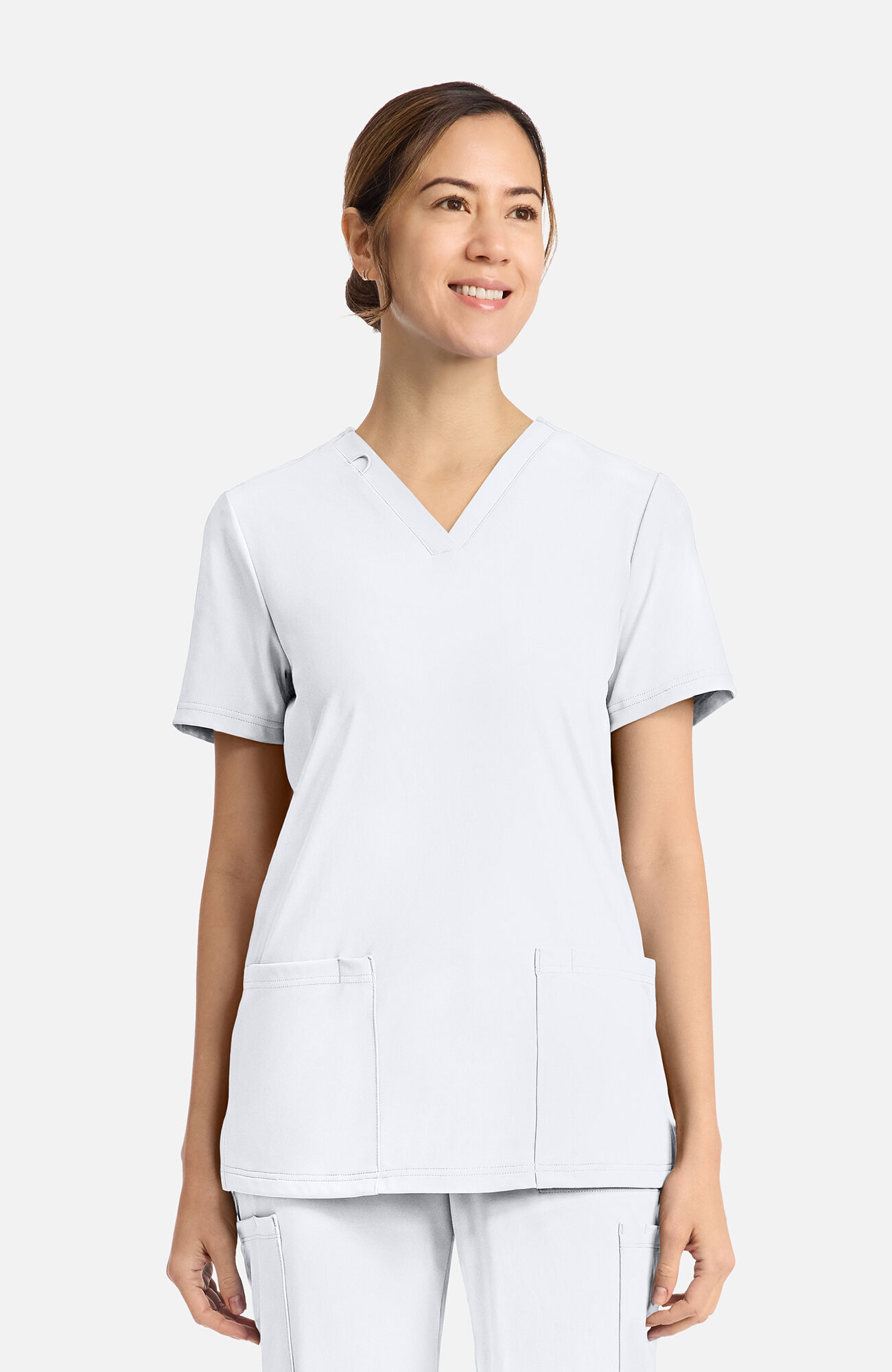 Women's 2-Pocket V-Neck Scrub Top