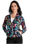 Women's Packable Angel and Stitch Print Scrub Jacket, , large