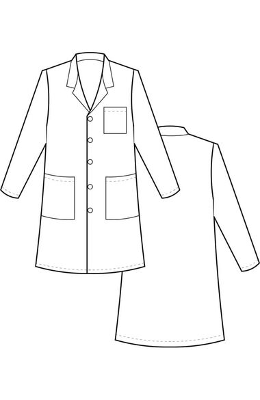 Fundamentals by Women's 37" Lab Coat, , large