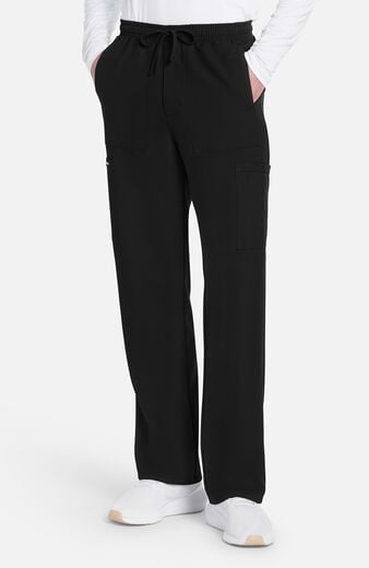 Men's Zip Fly Cargo Straight Leg Scrub Pant Men's Zip Fly Cargo Straight Leg Scrub Pant