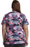 Clearance Women's Camo Plaid Print Scrub Top, , large