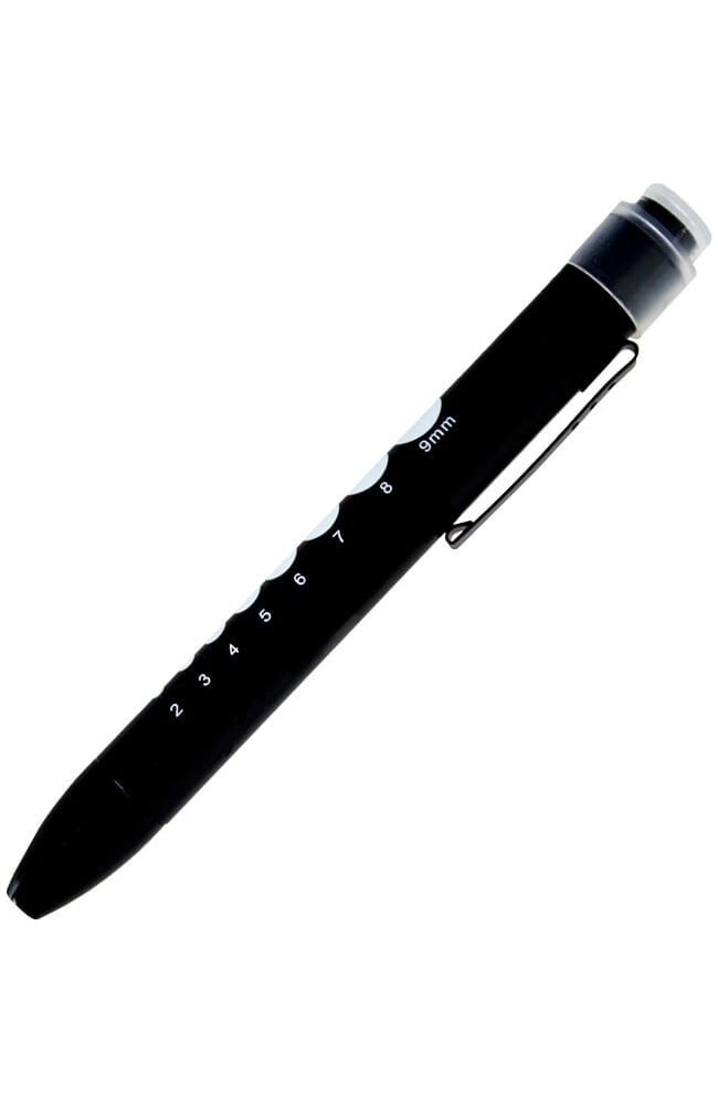 Prestige Medical Pupil Gauge Penlight Battery Pen Light 