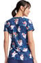 Clearance Women's Stay Frosty Print Scrub Top, , large