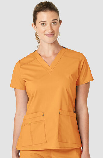 Women's Verity Solid Scrub Top, Women's Verity Solid Scrub Top