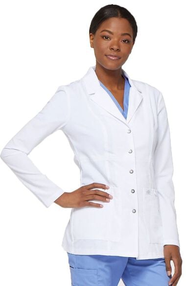 Women's Snap Front 28" Lab Coat, , large